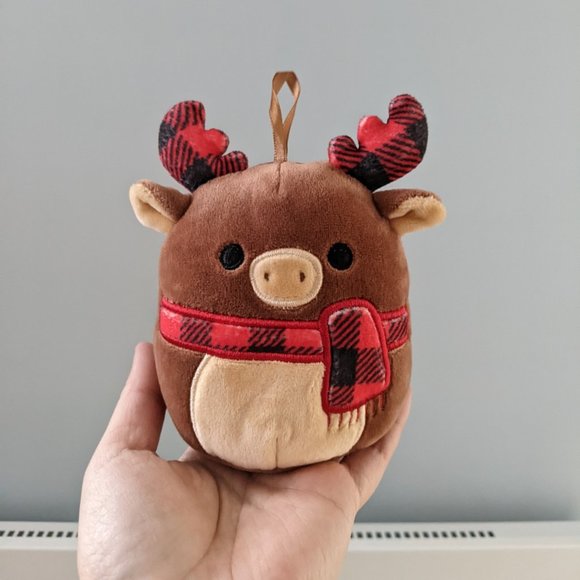 2022 Moose Squishmallow from Costco Ornament Set - Picture 1 of 3
